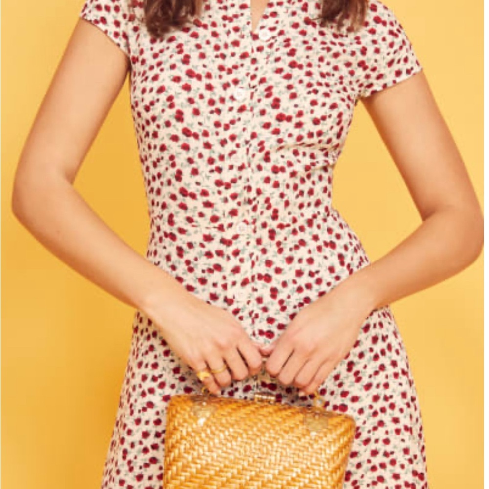 The Reformation Dainty Mini Dress
